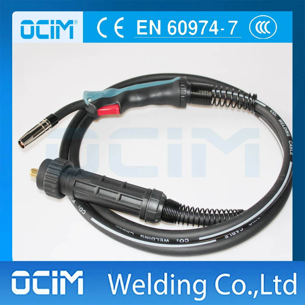 

Air Cooled Mig Welding Torch MB15AK with 4m Length