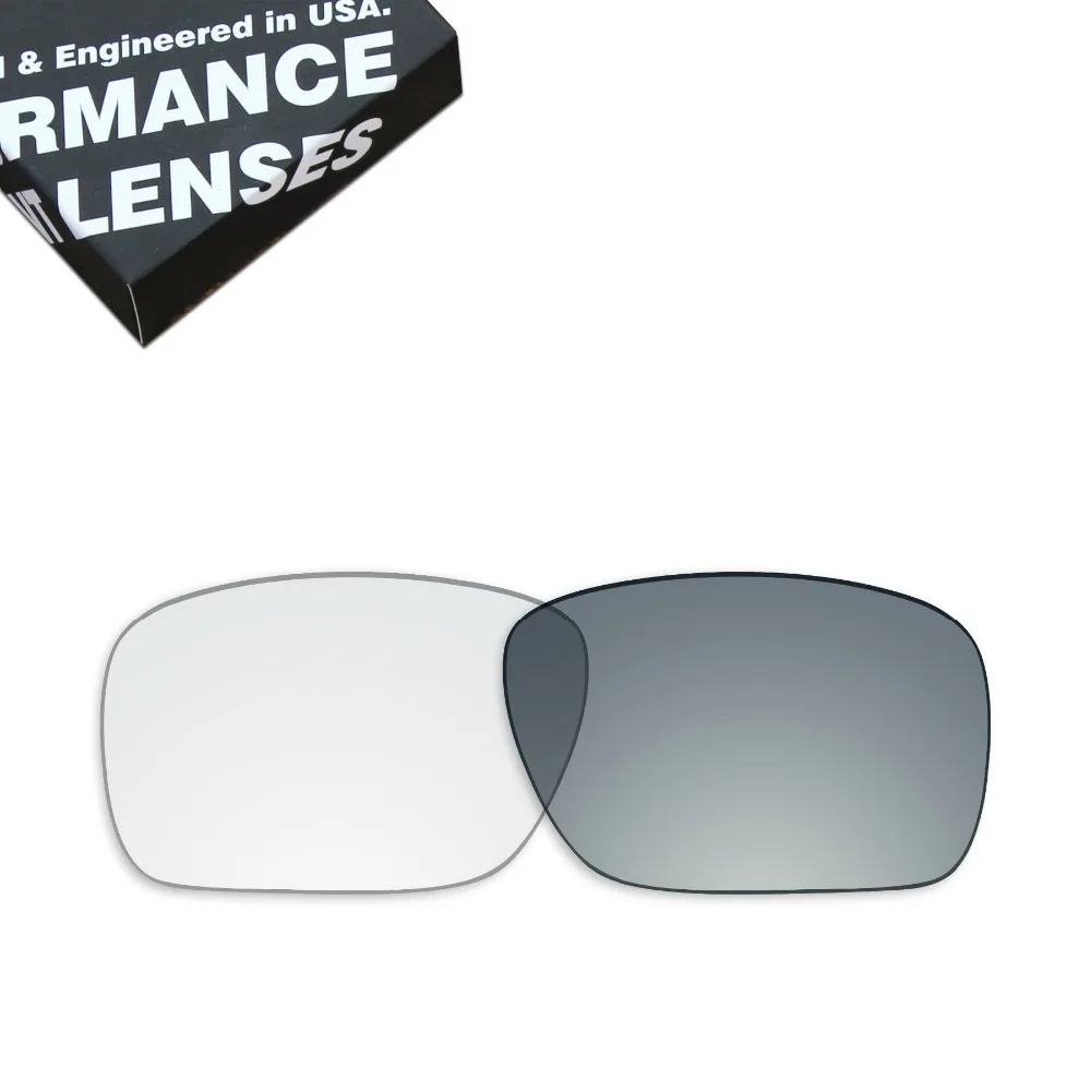 

Millerswap Replacement Lenses for Oakley Holbrook Sunglasses Photochromic Clear Color (Lens Only)