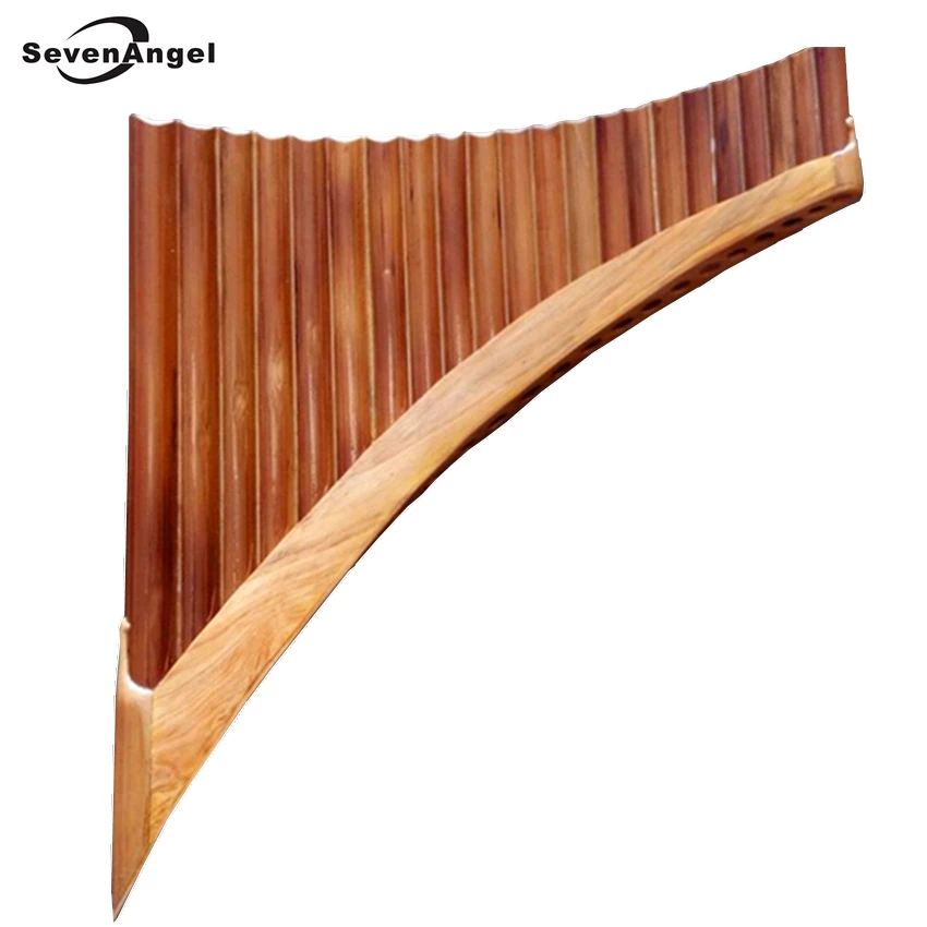 

SevenAngel 22 Pipes Professional Bamboo Romanian PanFlute Handmade Panpipes Flauta Xiao Woodwind Musical Instrument Good sound