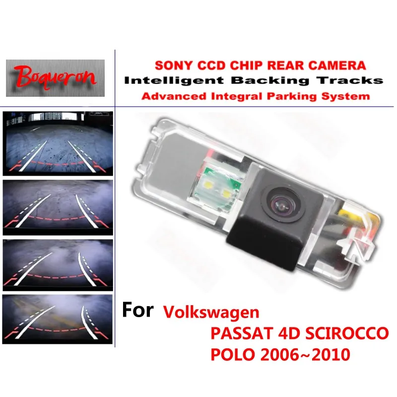 

for Volkswagen PASSAT 4D SCIROCCO POLO 06~10 CCD Car Backup Parking Camera Intelligent Tracks Dynamic Guidance Rear View Camera