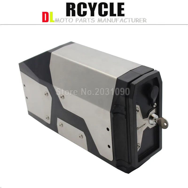 New Arrival! Tool Box For BMW r1250gs r1200gs lc & adv Adventure 2002 2008 2018 for BMW r 1200 gs Left Side Bracket Aluminum box