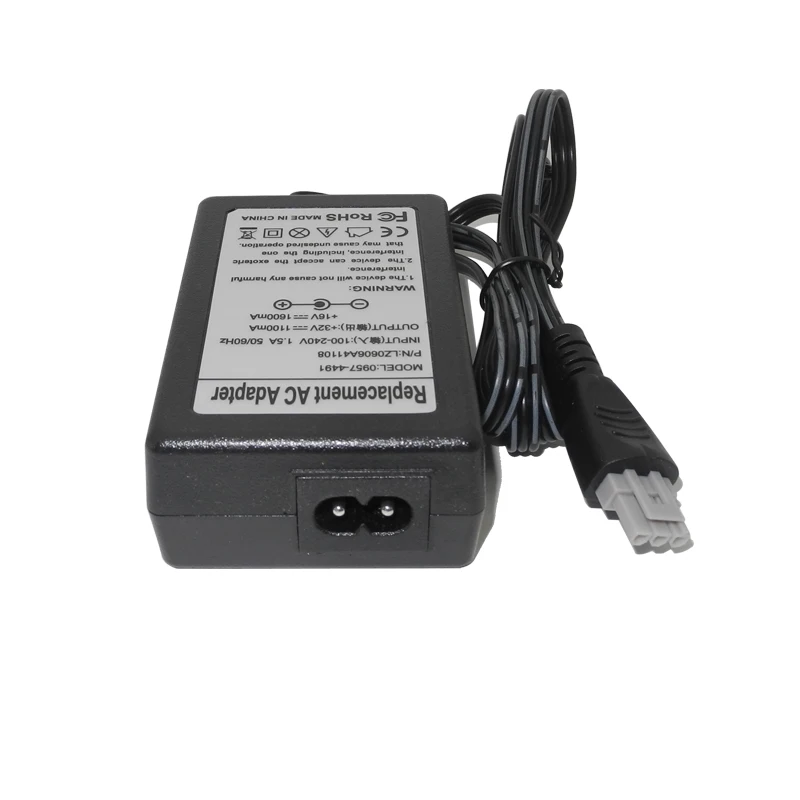 Adaptador de alimentação da impressora carregador para hp officejet psc 0957-2176 0957-2175 0957-4491 32v 1100ma 16v 1600ma lps fonte de alimentação