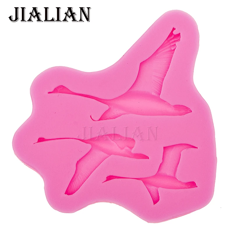 Dayan Flying birds silicone mold baking Candy Sugar Craft Jello Jellyfor cake Decorating Tools Silicone Soap Molds T0579