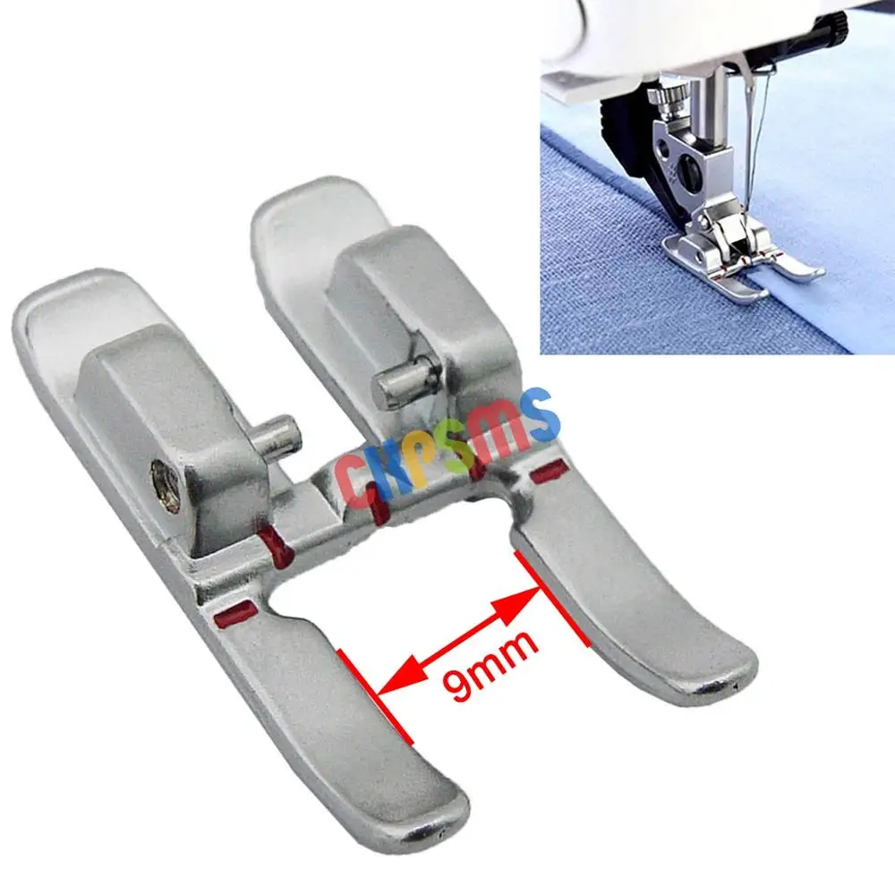1PCS #93-036933-91 9mm Open Toe Presser Foot Feet with IDT for Pfaff Sewing Machines
