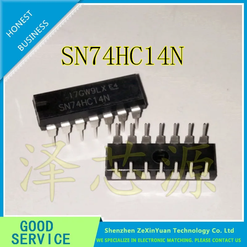 20pcs/lot SN74HC14N DIP-14 SN74HC14 74HC14N 74HC14 NEW