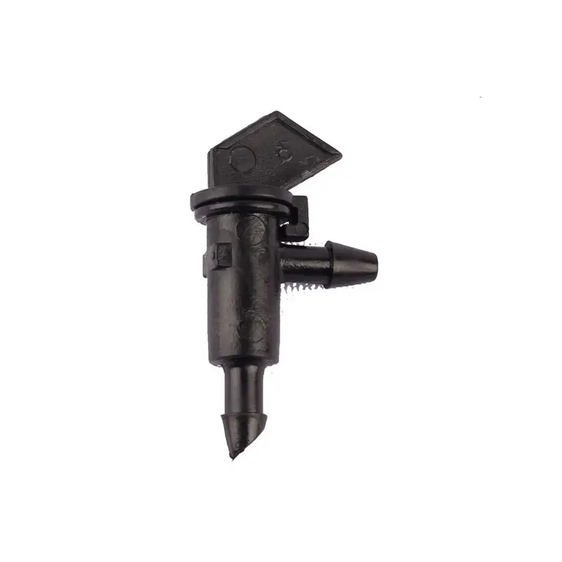 20pcs 4L/H Flag Dripper Black Drip Emitter 1 Gallon Drip Head for Water Saving Irrigation Garden Nursery Irrigation System