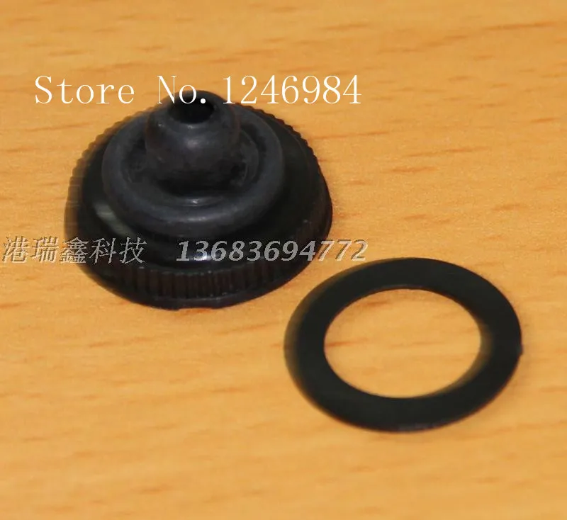 [SA]M12 * 1.0 large round button switch waterproof cap flashings half Coarse Taiwan Deli Wei dailywell--50pcs/lot