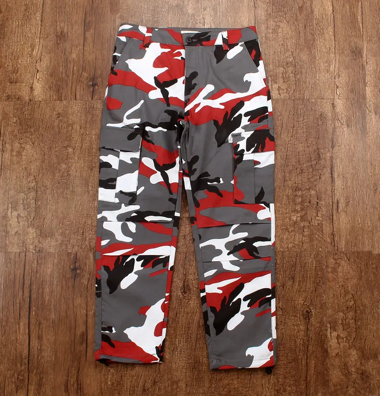 Camouflage Cargo Harem Pants 2022 Men Women Unisex Casual Streetwear Pockets Joggers Sweatpants Hip Hop Trouser Plus Size