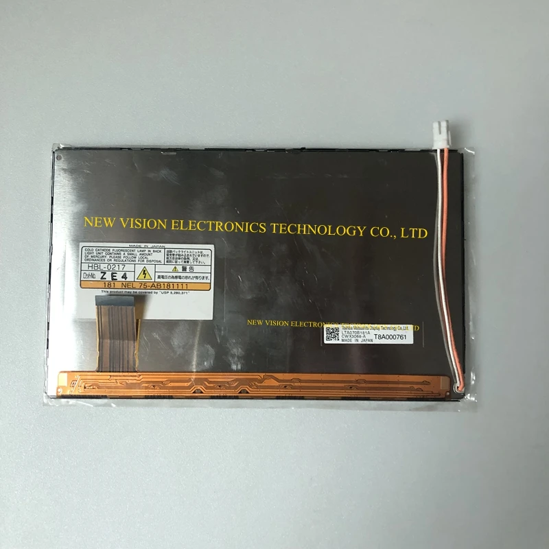 

LTA070B181A LTA070B186A TFD70W80A TFD70W82 Original 7'' LCD Display for Industrial Equipment