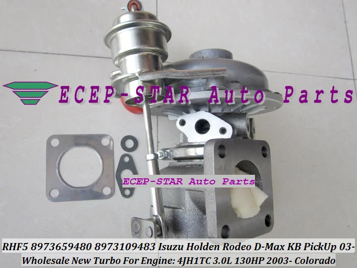 

RHF5 8973659480 8973544234 8973659481 8973659482 VC430084 Turbo For ISUZU For Holden Rodeo D-Max KB PickUp Colorado 4JH1TC 3.0L