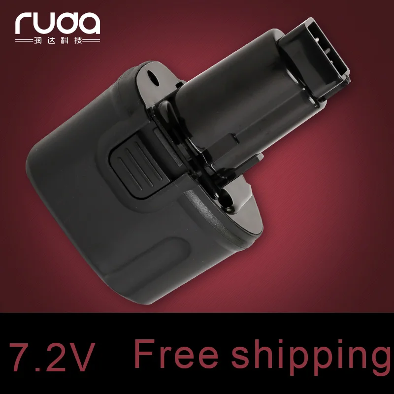 Dewalt 7.2VA 1300mAh 電動工具バッテリー DE9057/DE9085/DW9057/DW920K/DW925K/DW968K/DW980K/DW925K2-A9/DW925K2