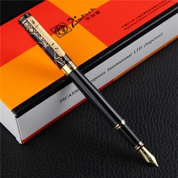 Picasso 902 Gentleman Collection Fountain Pen Fine Nib Writing Ink Pen Gift Box Optional for Office Business School Gift