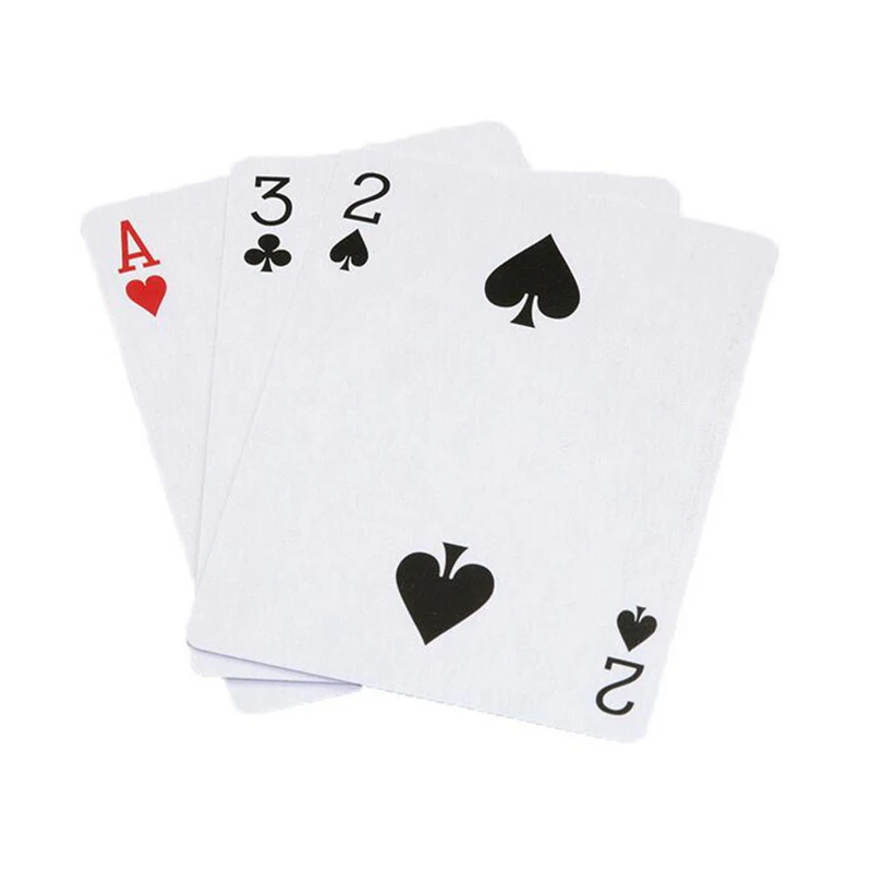 1 Pcs 3 Cards Monte Magic Card Three Card Poker Monte Card Trick Easy Classic Magic Tricks For Close Up Magic Illusion