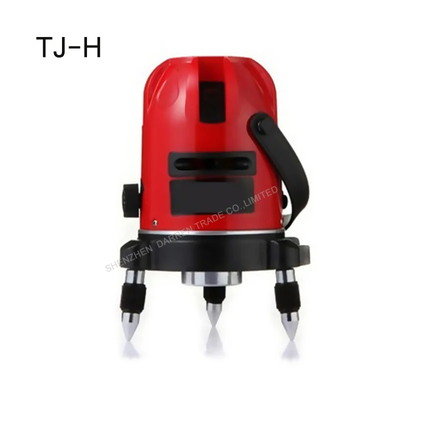 

1PC New laser level Leveler Vertical Horizontal Line self-leveling Cross Laser Level TJ-H 5MW Red 2 line Laser HOT SALE