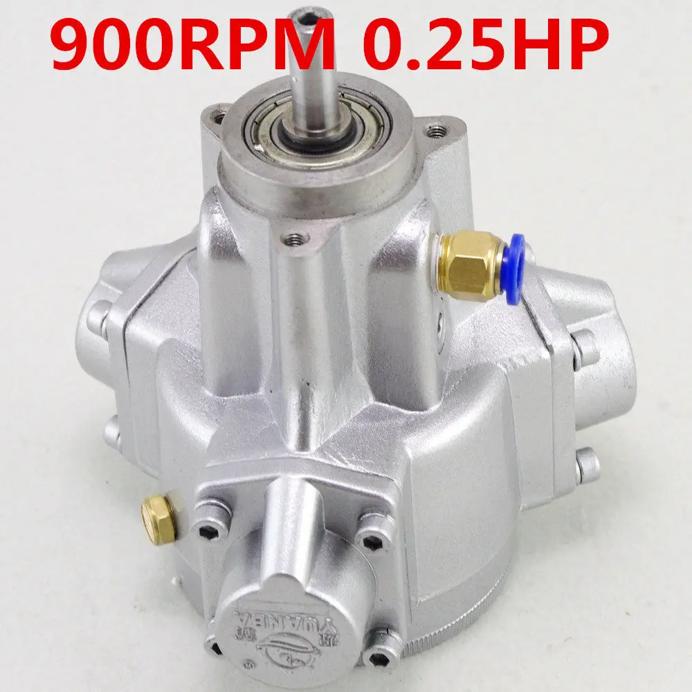 1Pc Radial Piston Pneumatic Air motor 900/1100/1400RPM 0.05/0.1/0.2/0.25HP 8/10/14mm Shaft