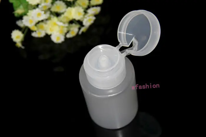 

10pc 120ml Nail Empty Bottle Pump Dispenser For Nail Art Polish Remover Makeup Tools Free Shipping