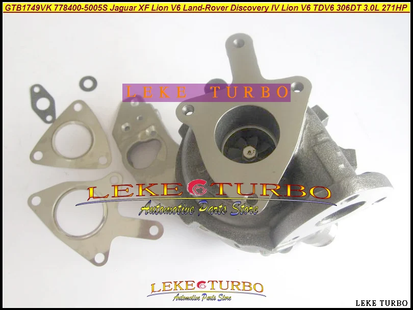 Turbo GTB1749VK 778400-5005S 778400 778400-5004S 778400-0004 LR029915 For Jaguar XF Lion V6 For Land-Rover Discovery 3.0L