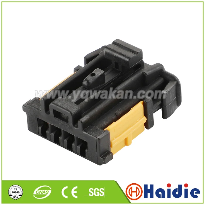 

Free shipping 5sets 4pin female electrical wire harness plug unsealed plastic connector HD0432A-2.8-21