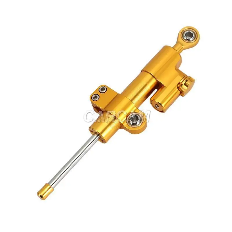 All Gold Motorcycle Steering Stabilizer Damper for Honda Yamaha Kawasaki Suzuki ...