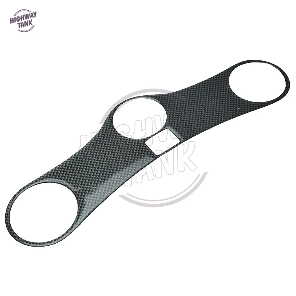 1 Pcs Motorcycle Top Triple Clamp Yoke Moto Carbon Fiber Pattern Sticker case for HONDA CBR600RR CBR 600RR 2005 2006 F5
