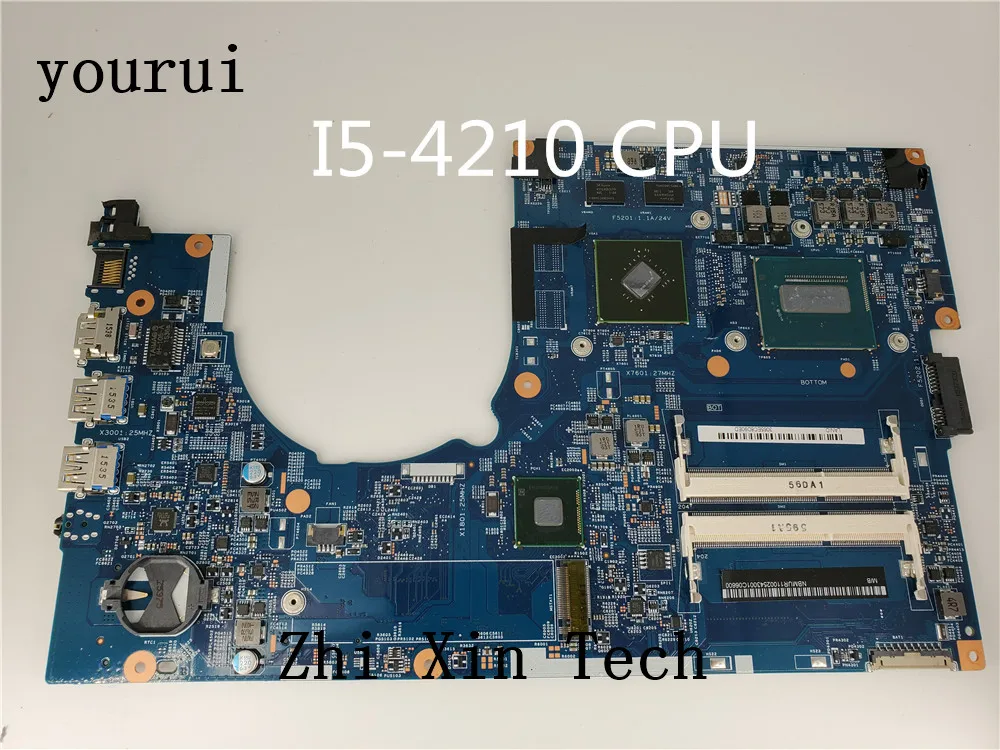 

yourui For Acer Aspire VN7-791 VN7-791G Laptop Motherboard Processor i5-4210u 448.02G06.001M NBMUR11002 NB.MUR11.002 Tested