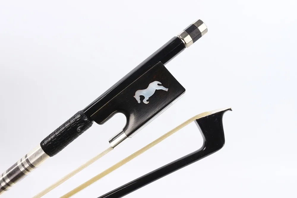 Yinfente Free Shipping 4/4 Violin Bow Carbon Fiber ,Violin Accessory Parts Pernambuco level ,Ebony Frog