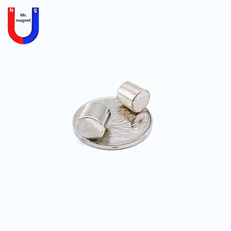 1000 pcs 8x8mm Super Strong Rare Magnet Terra Piccola Rotonda Magnete Al Neodimio Frigorifero 8x8 Mini magneti Permanenti N35 8*8 millimetri