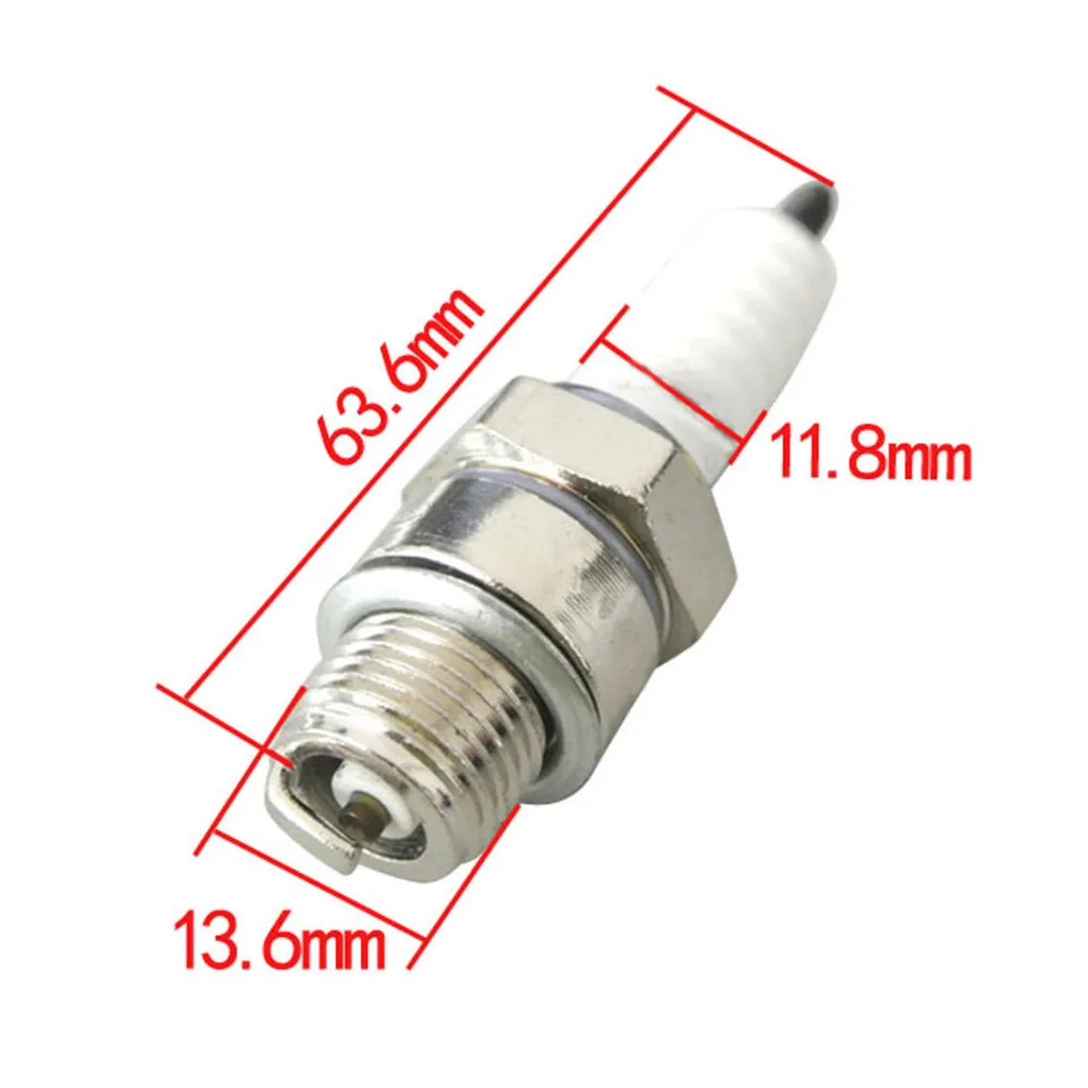 2 Spark Plug For 49cc 60cc 66cc 80cc 2 Stroke Engine Motorized Bicycle Bike