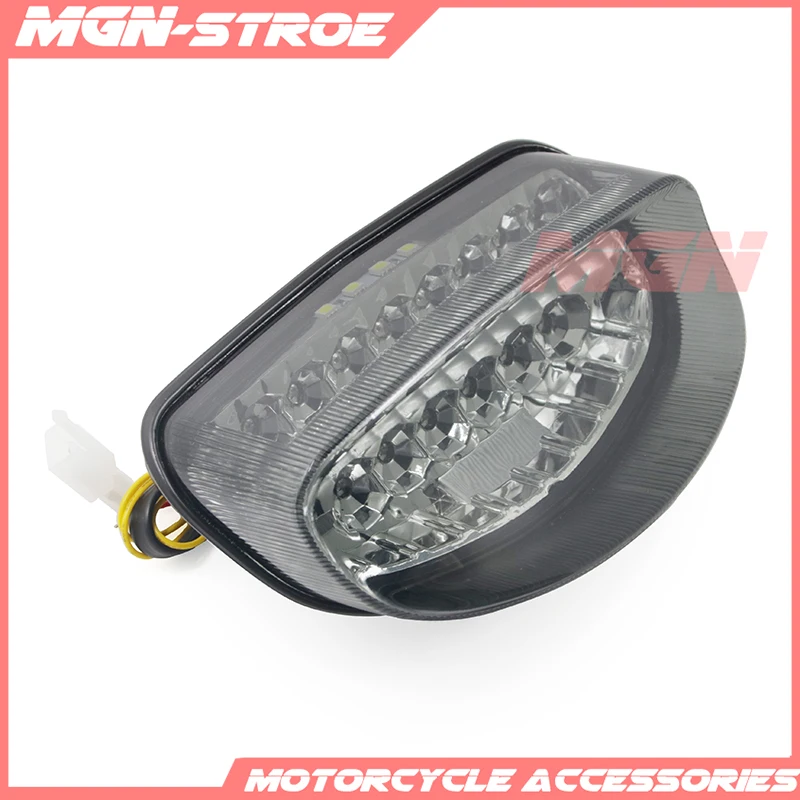 Motorcycle LED Rear Turn Signal Tail Stop Light Lamps Integrated For CBR1100XX CBR 1100 XX Hornet 250 600 1997 1998 97 98 4 orde