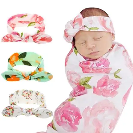 

2017 New Infant Headband Fashion Baby Bunny Ear Turban Newborn Bow Elastic Knot Headbands Bowknot Toddler Hair Accessories