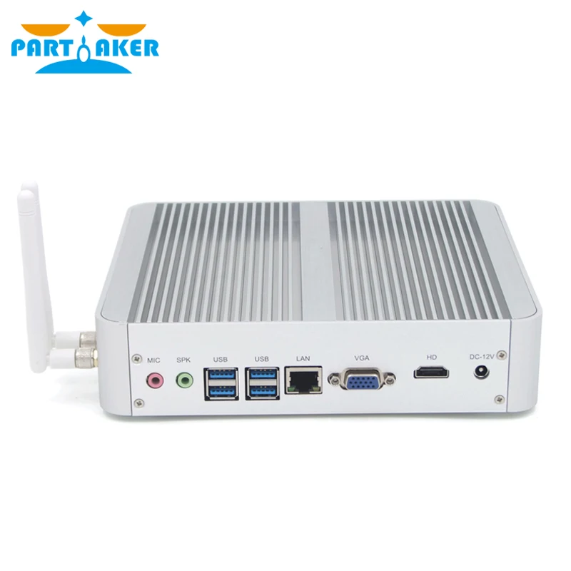 Partaker B16 Mini PC Intel Core i3 8145U Quad Core 4,0 GHz 8MB caché Mini computadora sin ventilador Win 10 4K HTPC