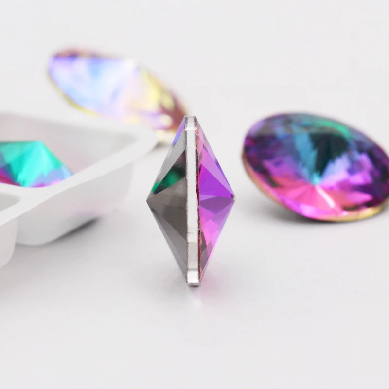 حار حجر الراين الكريستال حجر الزجاج ريفولي الغراء للملابس الأحجار الديكور زين الملابس اكسسوارات ستراس الحرف #5