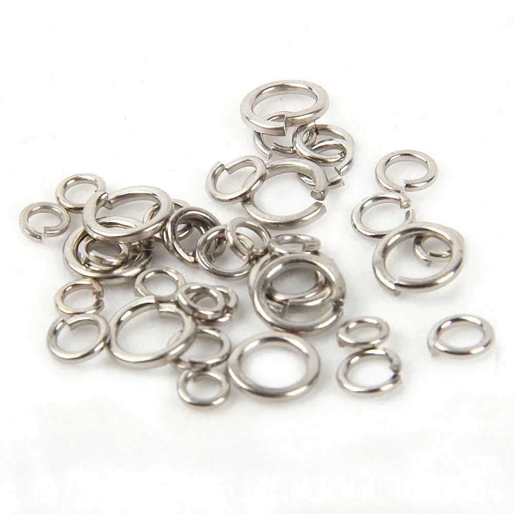 Nickel Plating Spring Split Lock Washer Elastic Gasket M1.6 M2 M2.5 M3 M4 M5 M6 M8