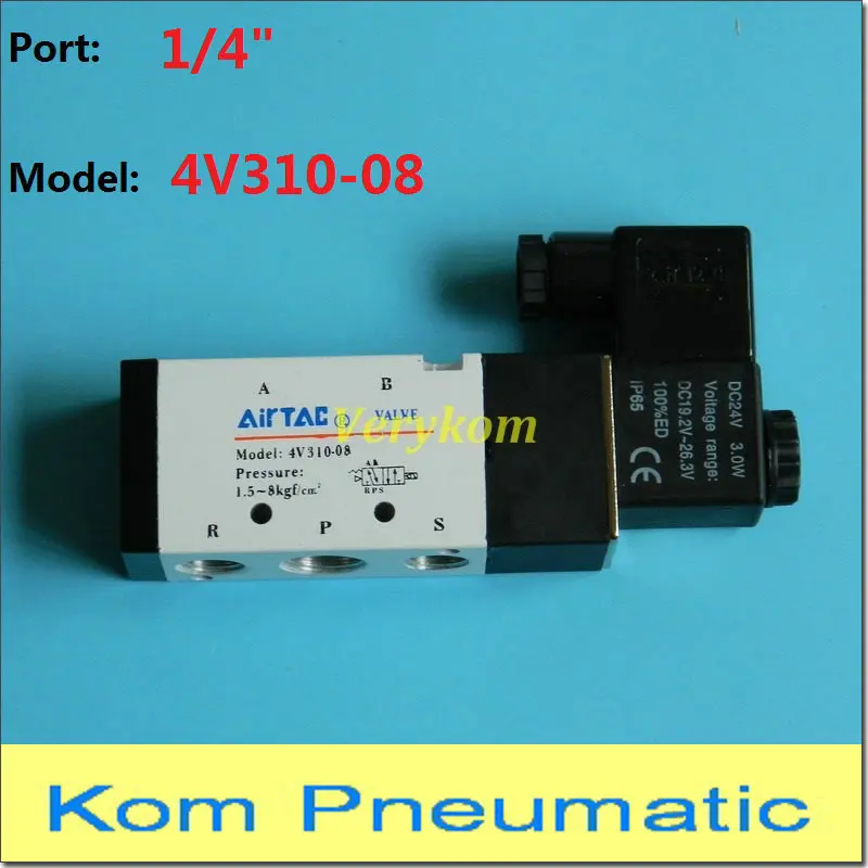 Verykom Pneumatic 4v310-08 1/4