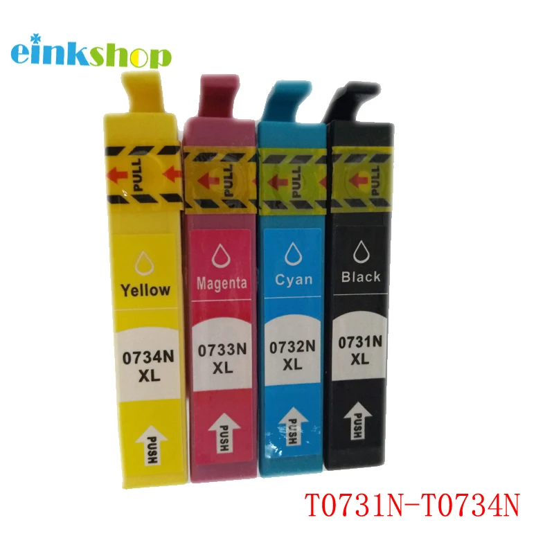 einkshop T073N T0731-T0734 Ink Cartridge For Epson CX7300 CX8300 TX210 C79 CX3900 CX3905 CX4900 CX4905 CX5500 CX5600 CX5900