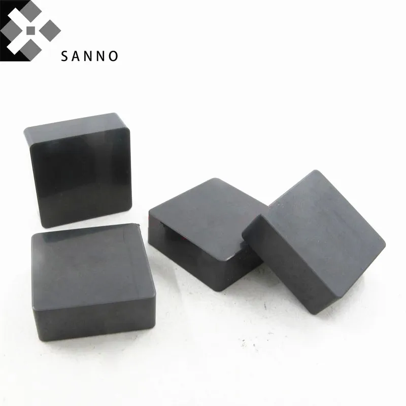 

SNGN CNC Soild CBN Inserts Square SNGN090404 / 090412 / 120408 Cutting Tools Blade For Cast Iron, Steel