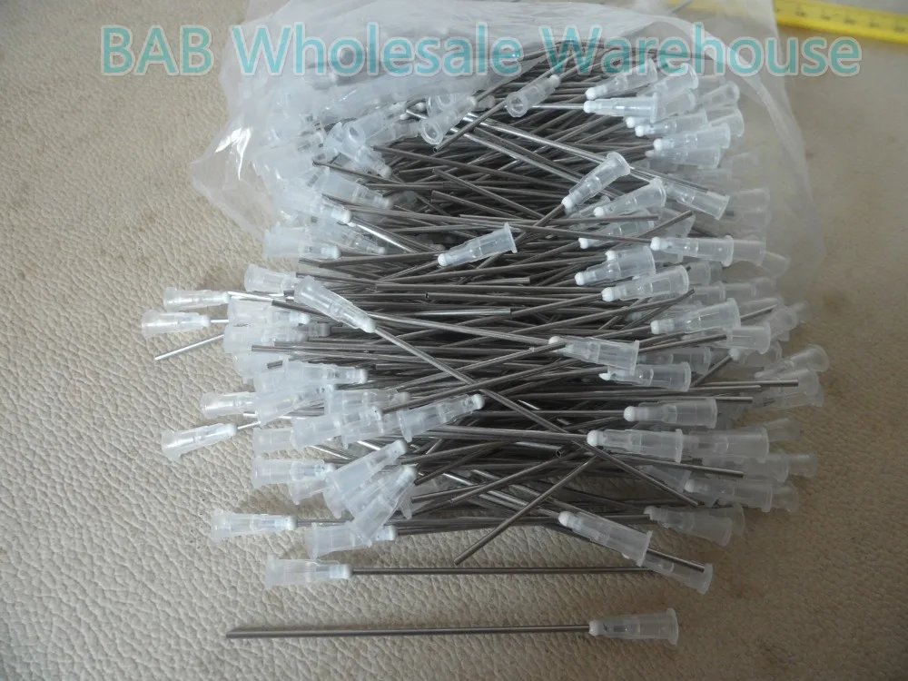 1000pcs/lot 10cm long blunt syringe needle 16g ink cartridge refilling CISS DIY Parts Syringe tip/Liquid Dispenser Adhesive Glue