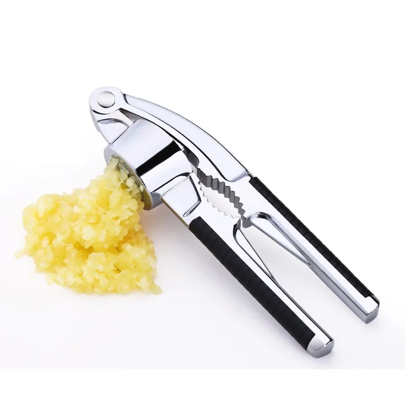 stainless steel Manual Garlic Crush nutcracker Garlic Aqueeze Kitchen Squeeze Tool Alloy Ginge Crusher Garlic Presses fruit