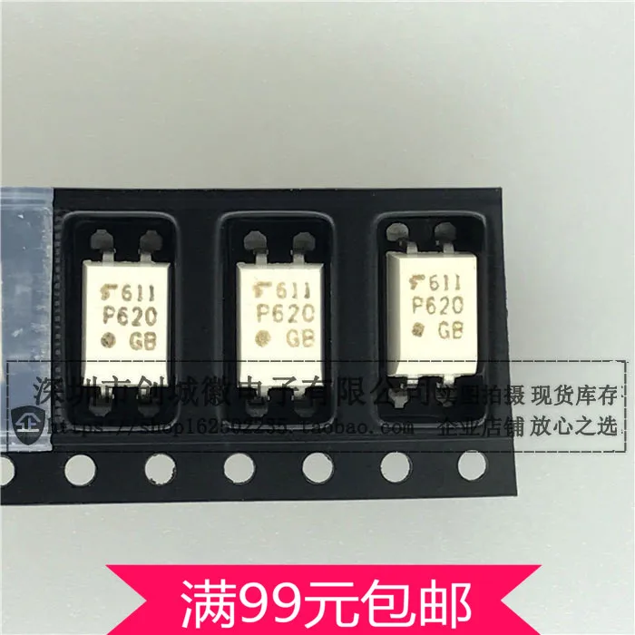 50pcs P620 TLP620-1 TLP620GB Optocoupler SMD SOP-4 DIP-4 TLP620GR Optocouplers