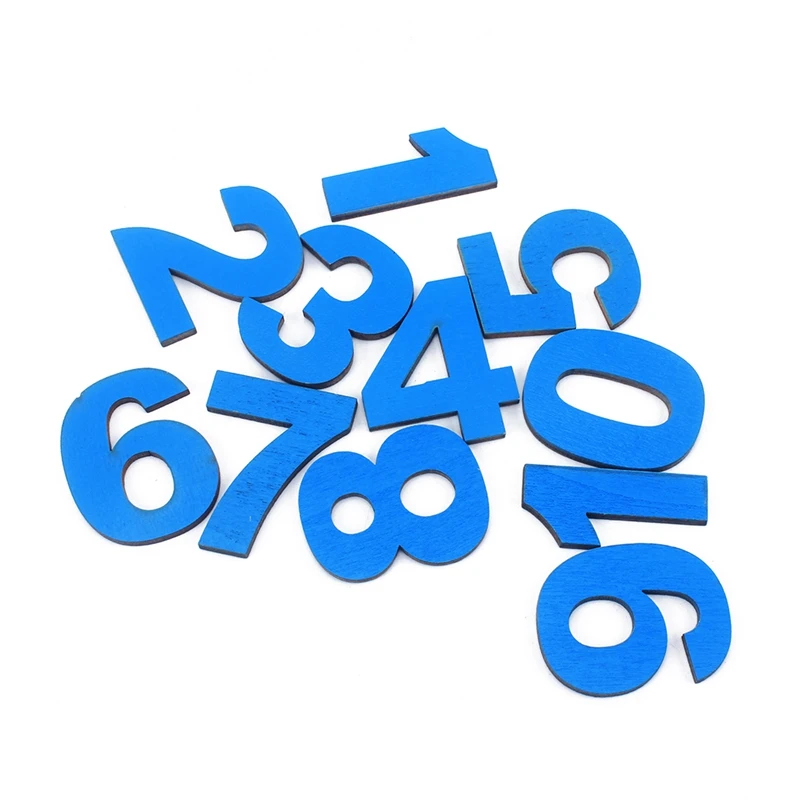 

Montessori Mathematics Wood Number 1-10 Kids Toy Baby Numbers Numeral Learning Educational Preschool Training Brinquedos Juguets