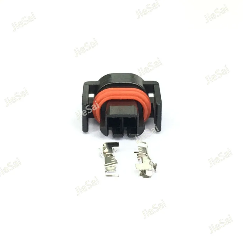 2 Pin 12162215 Waterproof Automotive Injector Plug Air Temperature Sensor Connector