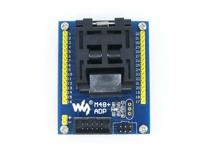 

M48+ ADP Atmega8 ATmega48 ATmega88 ATmega168 mega48 mega88 TQFP32 AVR Programming Adapter Test Socket + Freeshipping