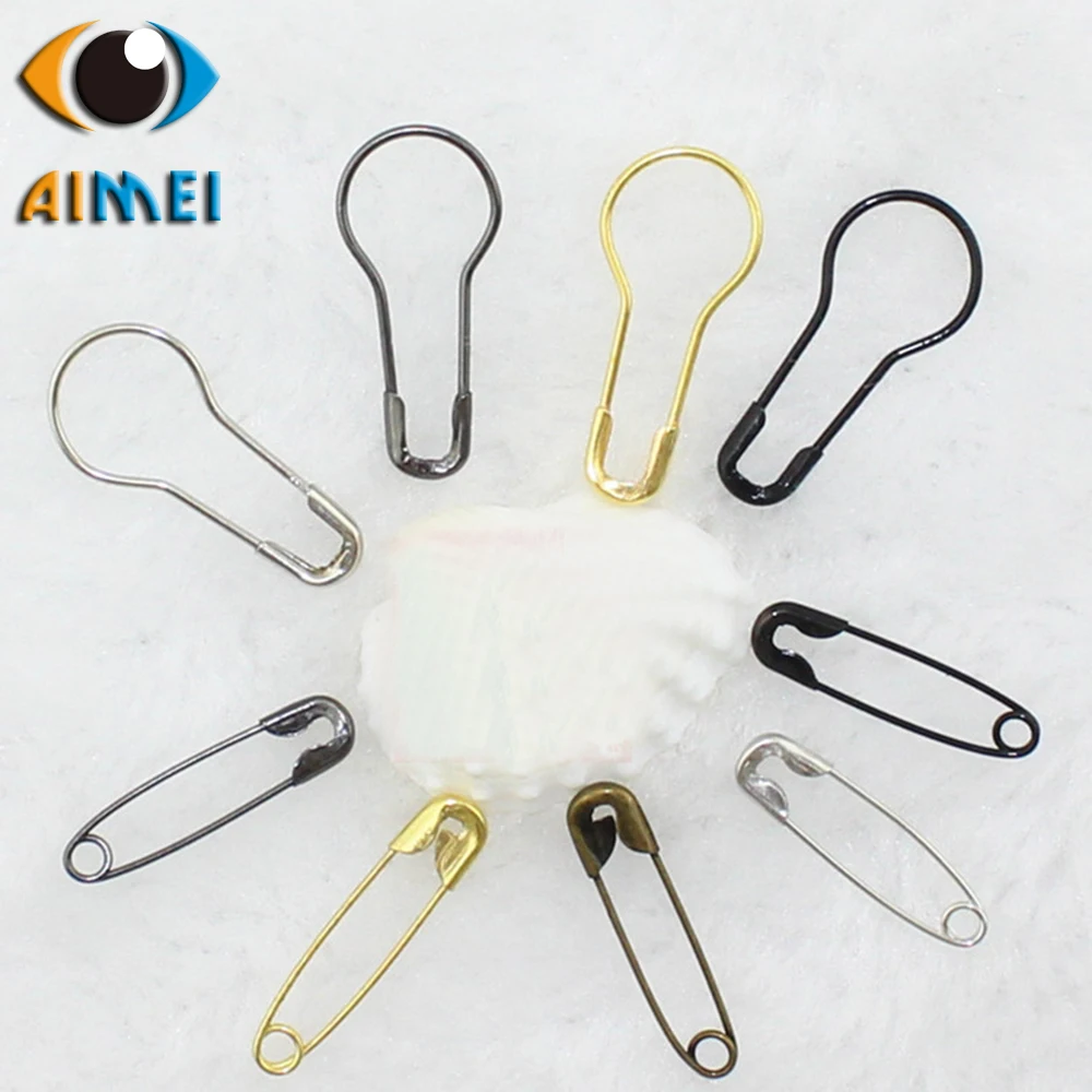 Clothing Tag Trademark Special Gold Black Silver Copper Small Pin 1.9cm Safety Pin Gourd Pin