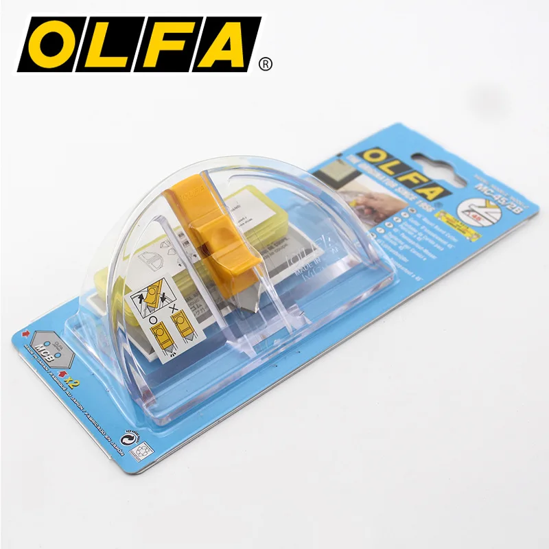 OLFA Japan MC-45/2B Photo Frame Knife Paper Jam Bevel Knife 45 Degree Linear Cutting Knife