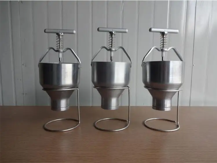 Stainless Steel Manual Donut Making Machine Cake Donut Hopper with Stand Commercial Household Donut Molding Machine