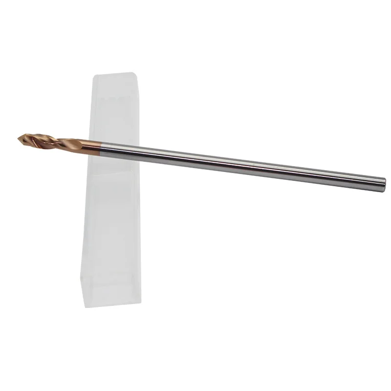 1pcs Tungsten Steel Spot Drill Bit 4mm 6mm Diameter 100L Weld Cutter Titan Coated Twist Drill Bit for Woodworking Chamfer