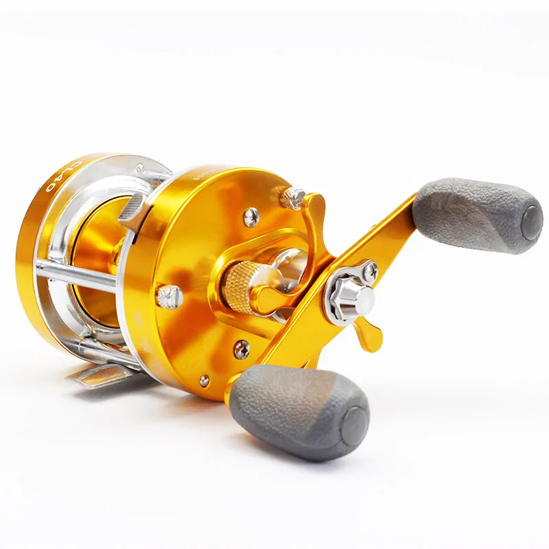 Carrete de baitcasting con doble freno y pomo intercambiable - imagen 2