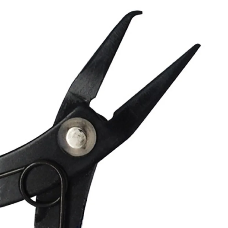 1pc Jewelry Pliers Split Ring Opener Polishing Gunmetal Jewelry Making Tools about 140mm long