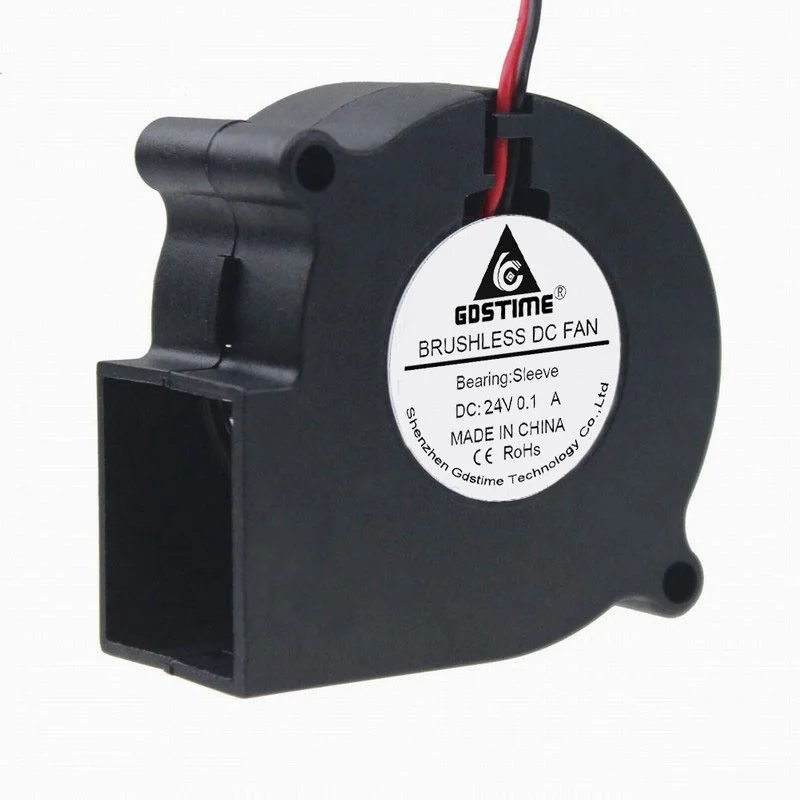 2 Pieses Gdstime 6 cm 60mm x 28mm 6028 24 v DC Auspuff Bürstenlosen Gebläse Turbo Lüfter 60x28mm