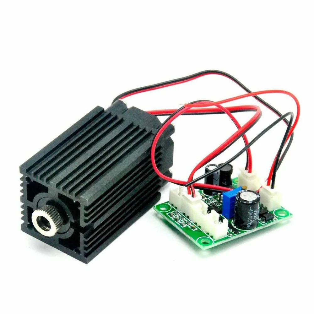 12V 808nm 200mw Focusable IR Laser Diode Module Dot Laser w/TTL Infrared Light Night Vision